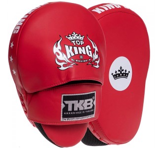 Боксерские лапы Top King (TKFMS red/black)